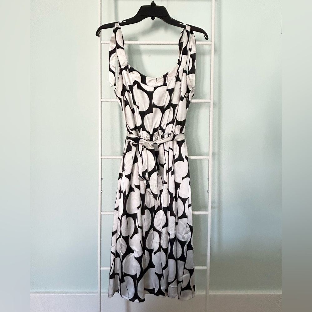 H&M Satin Tie-Strapped Dress